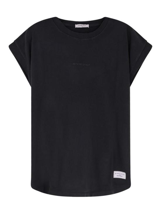 25FW 이놈어닛 반팔 티셔츠 NUW25208009 Black