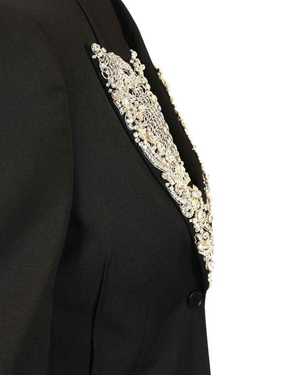 26SS 알렉산더 맥퀸 수트 자켓 852197QJAAC1000 Black - ALEXANDER MCQUEEN