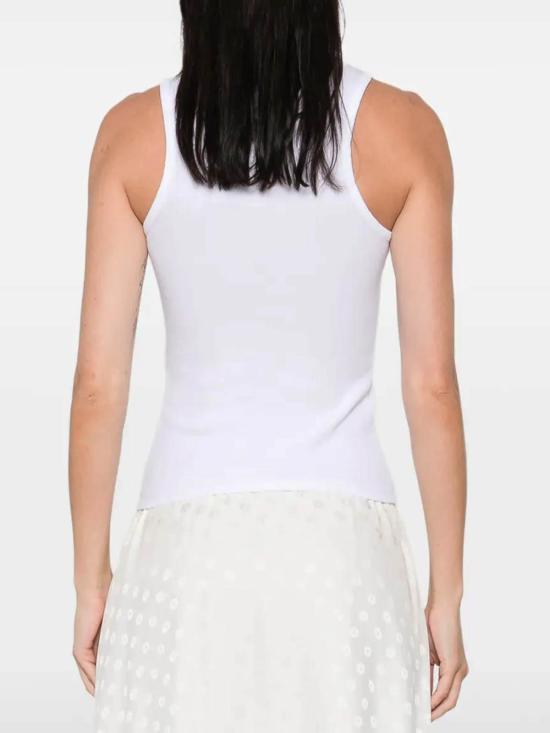 26SS 비비안웨스트우드 민소매 티셔츠 3G01003ZJ009CA401 White - VIVIENNE WESTWOOD