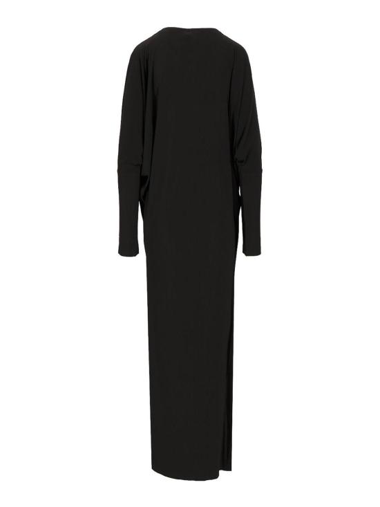 25FW 노마카말리 미디 스커트 KK3243PLF85001 Black - NORMA KAMALI