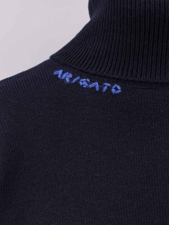25FW 악셀 아리가토 터틀넥 A3324001NAVY Blue - AXEL ARIGATO
