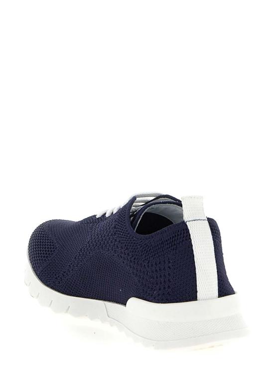 25FW 키톤 니트 핏 러닝 슈즈 USSFITSN00809020H7 Blue - KITON