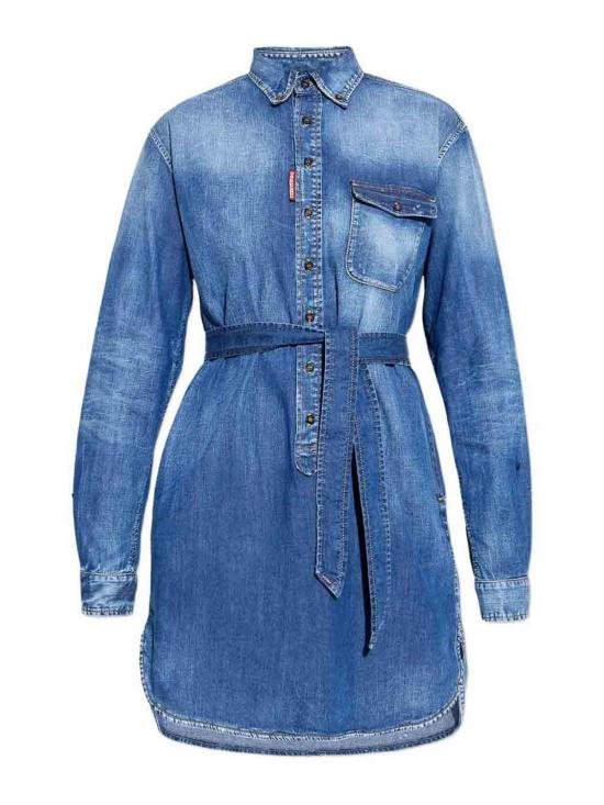 26FW 디스퀘어드2 폴로 티셔츠 S75CV0949S30341470 Dark Blue