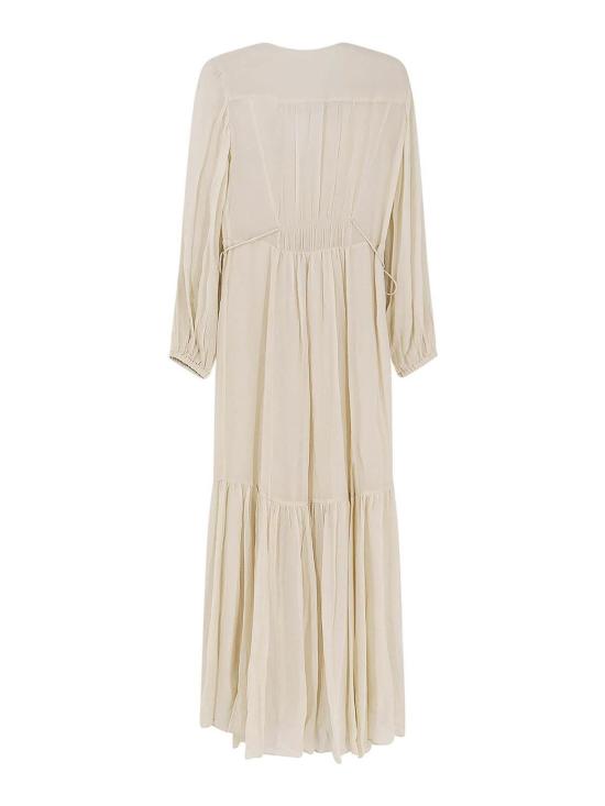 26SS 이자벨마랑에뚜왈 미디 스커트 RO0798FBD1J08E23EC Beige - ISABEL MARANT ETOILE