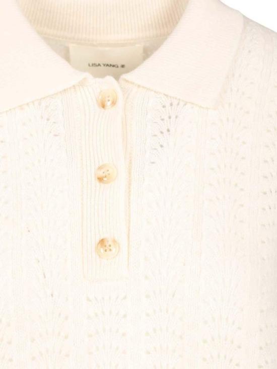 25FW 리사 양 폴로 티셔츠 2025395CR Beige - LISA YANG