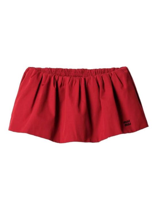 25FW 미우미우 미디 스커트 MG2200SOOO1BMSF0D56 Red