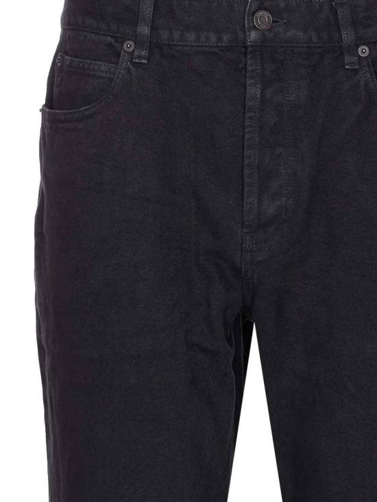 25FW 생로랑 스트레이트 팬츠 837398Y29WA1294 Black - SAINT LAURENT