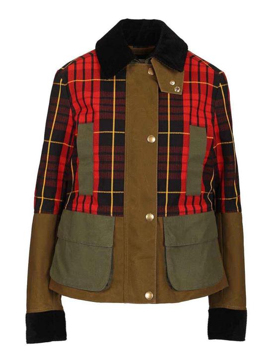  알렉산더 맥퀸 플레어 팬츠 851081QEAHN6120 Multicolour