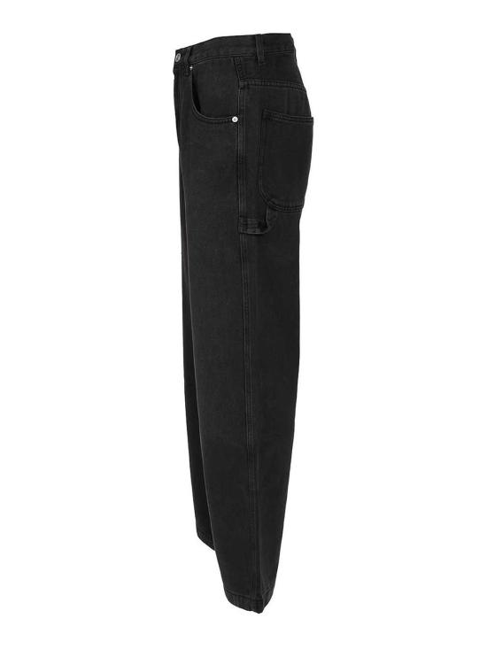 25FW 이자벨마랑 스트레이트 팬츠 25APA0588HBB1H07H02FK Black - ISABEL MARANT