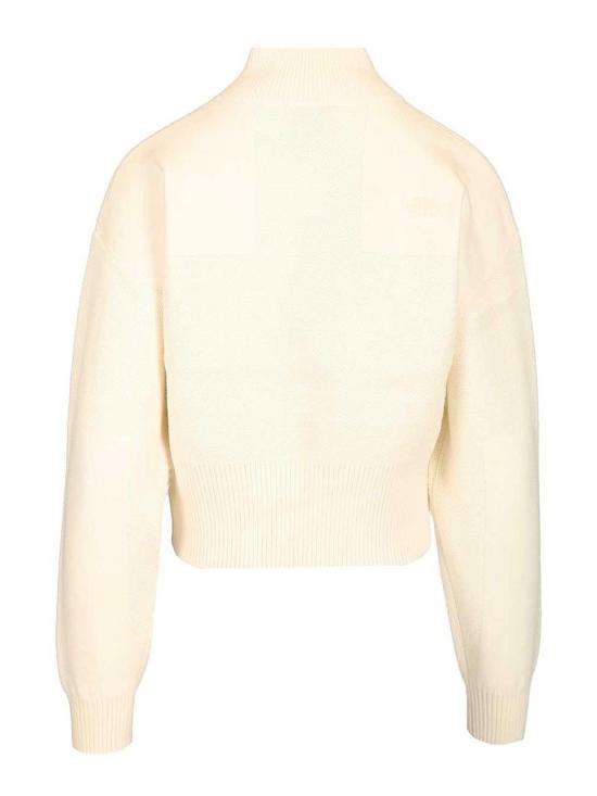 25FW 노스페이스 스웨터 NF0A8E79QLI White - NORTH FACE