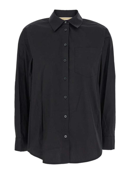 25FW 마이클 코어스 셔츠 MT540TYF4C001 Black