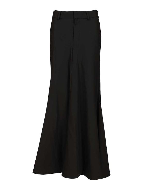 25FW 발렌시아가 롱 스커트 850662TJT211000 BLACK