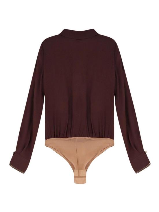  엘리자베타프랜치 민소매 티셔츠 CB00261E2644 Brown - ELISABETTA FRANCHI