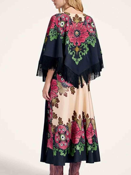 25FW 라 더블제이 롱 원피스 SKI0122SIL006BOU01RE01 Multicolour - LA DOUBLEJ