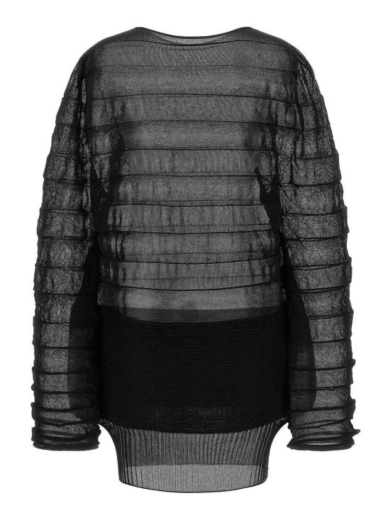 26FW 이세이 미야케 민소매 티셔츠 IM58KN30915 Black - ISSEY MIYAKE