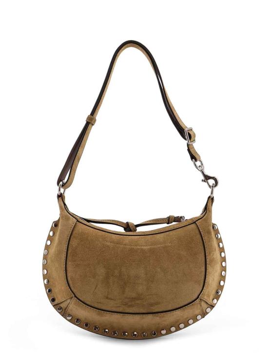 26SS 이자벨마랑 오스칸 문 스웨이드 카프스킨 레더 숄더백 PP0003FAA3C32M50TA Beige - ISABEL MARANT