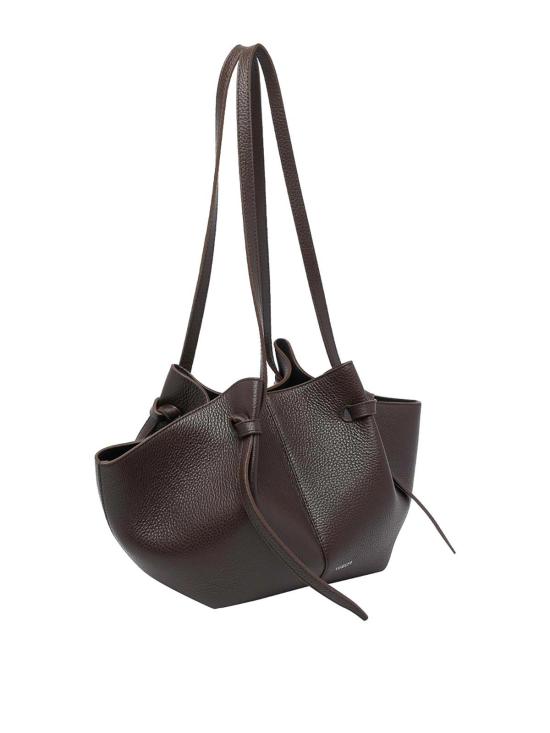 26SS 유제피 숄더백 MOCHIPEBBLEGRAINLEATHERL038 Brown - YUZEFI