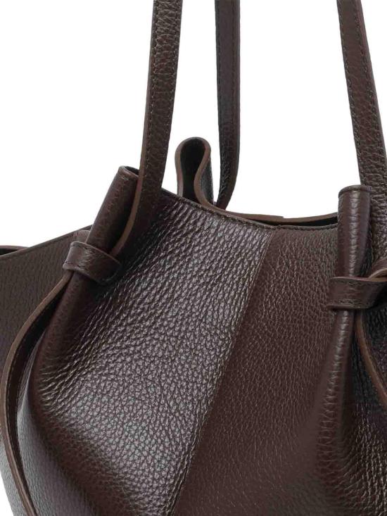 26SS 유제피 숄더백 MOCHIPEBBLEGRAINLEATHERL038 Brown - YUZEFI