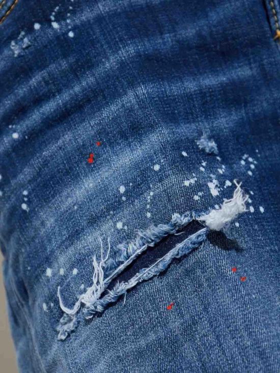 25FW 디스퀘어드2 스트레이트 팬츠 S75LB1060S30664470 Dark Blue - DSQUARED2