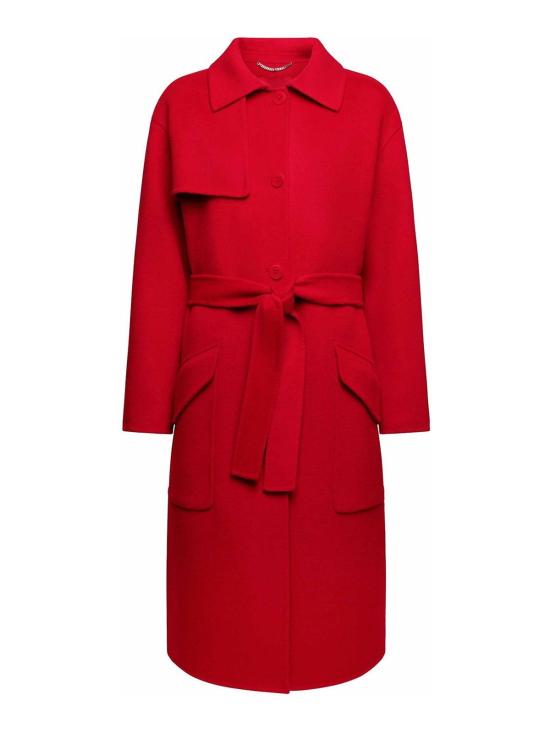 26FW ELENA MIRO` 트렌치 코트 0014P000016N016 Red