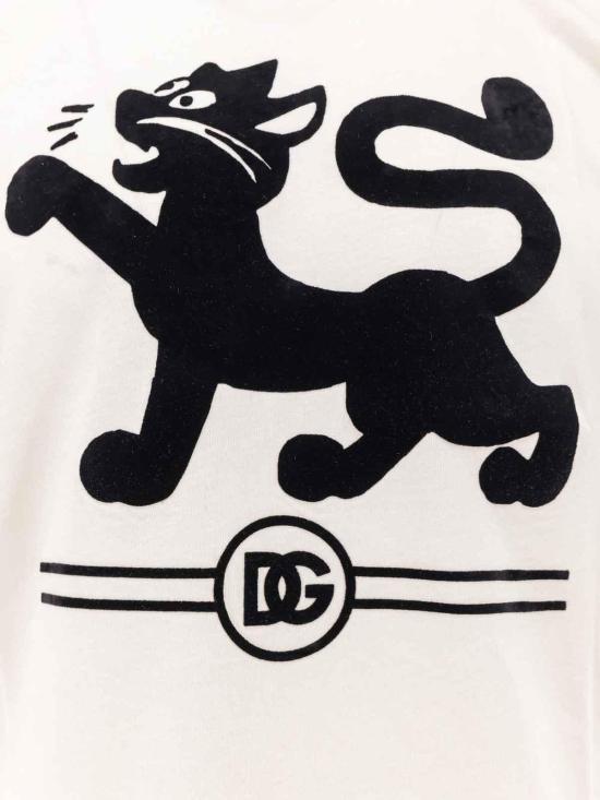 25FW 돌체앤가바나 반팔 티셔츠 G8PV1TG7PIGW0001 White - DOLCE & GABBANA