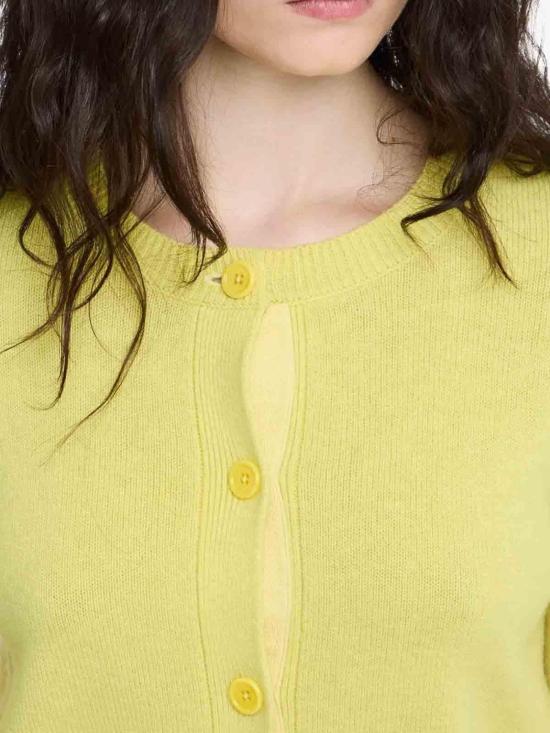 26FW JW앤더슨 가디건 KW1447YN0447207 Yellow - JW ANDERSON