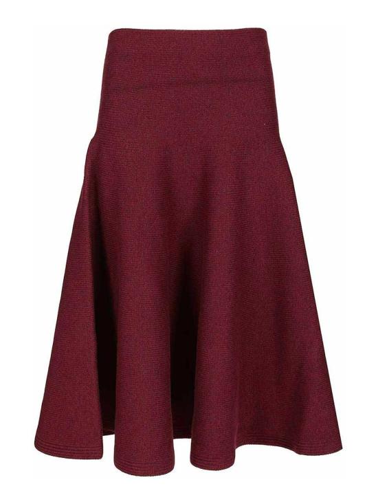  알라이아 플레어 팬츠 AA9J2418K115B332 Dark Red