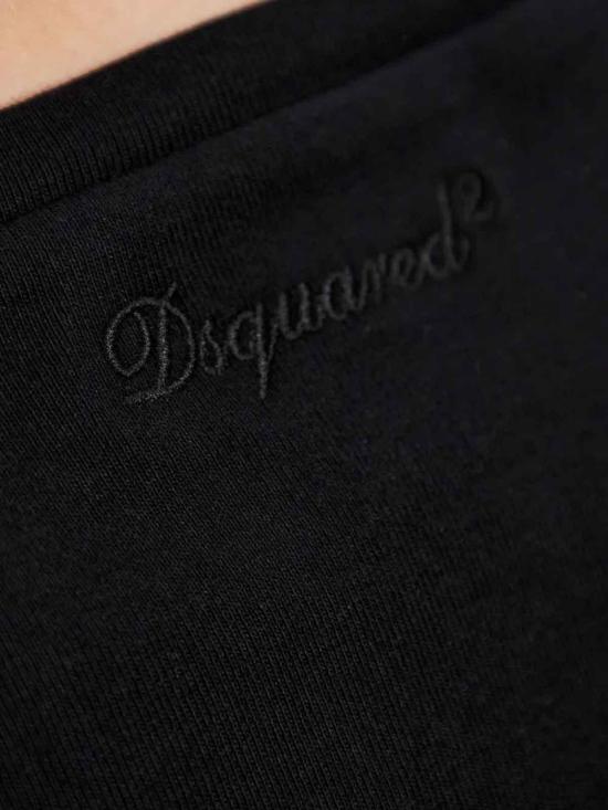 25FW 디스퀘어드2 반팔 티셔츠 S75GD0483D20021900 Black - DSQUARED2