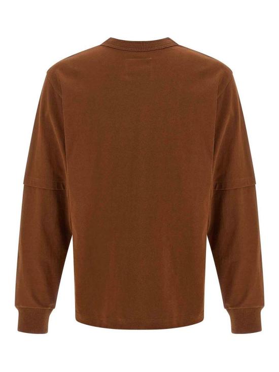 25FW 사카이 반팔 티셔츠 2500994S642 Brown - SACAI