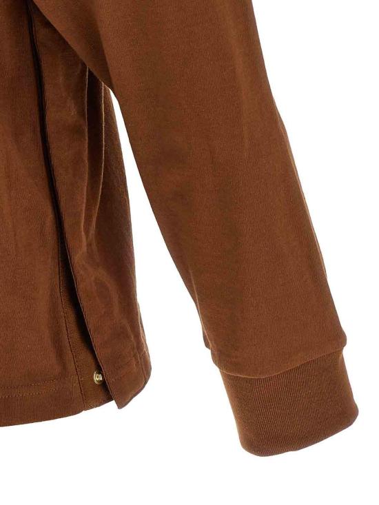 25FW 사카이 반팔 티셔츠 2500994S642 Brown - SACAI