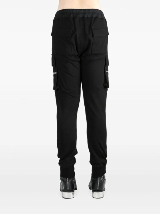 25FW 릭 오웬스 트레이닝/조거 팬츠 RU02E1396BA09 Black - RICK OWENS