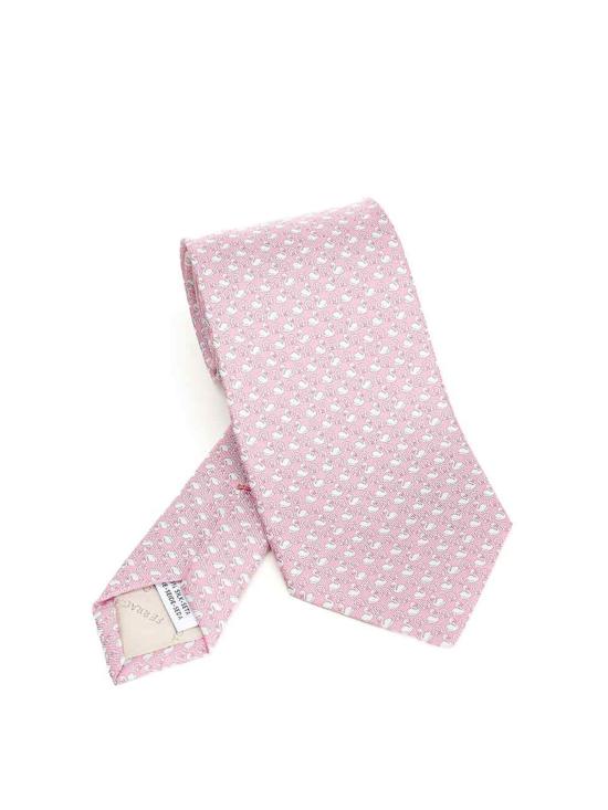 26SS 살바토레 페라가모 넥타이 3512390779208F Pink