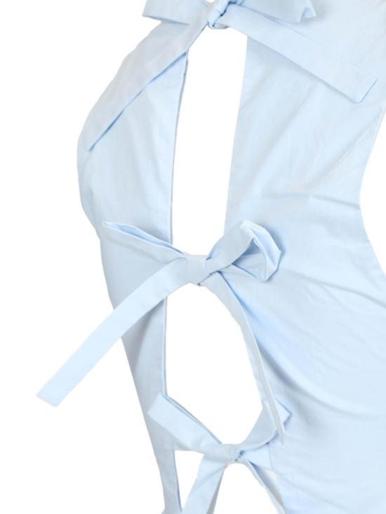 25FW 마토 미디 스커트 TIMDRSKY Light Blue - MATTEAU