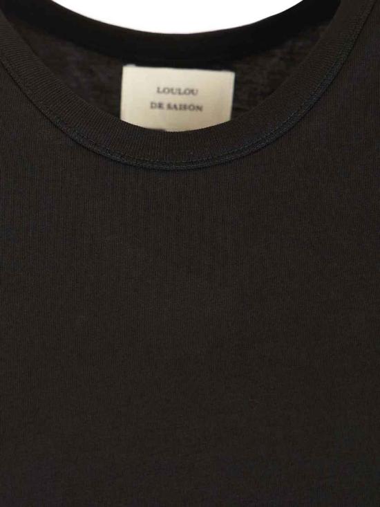 26SS 루루 스튜디오 민소매 티셔츠 POSOLDSBLACK Black - LOULOU STUDIO