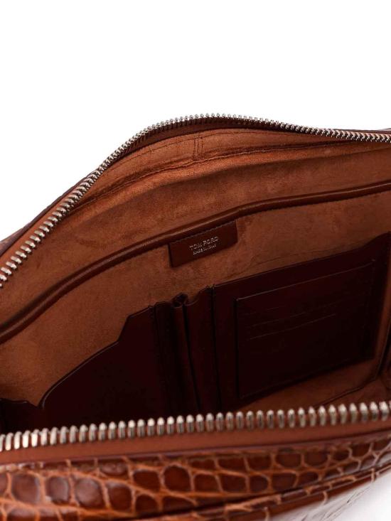 27SS 톰포드 클러치/파우치 H0698LCL439SEBN Brown - TOMFORD