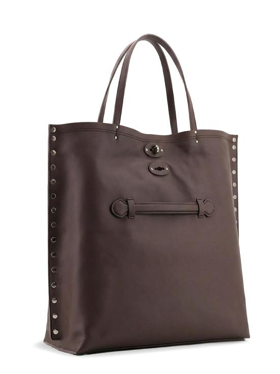 26SS 자넬라토 토트백 0687901910000MZ1154 Brown - ZANELLATO