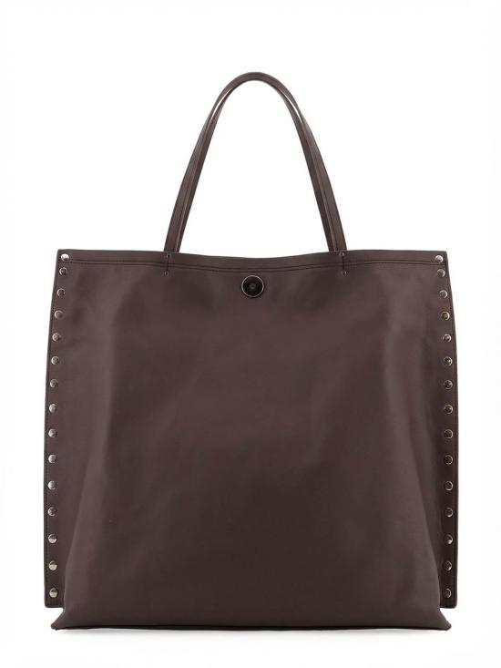 26SS 자넬라토 토트백 0687901910000MZ1154 Brown - ZANELLATO
