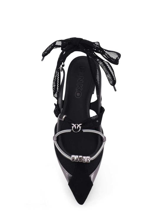 26SS 핑코 플랫 슈즈 SD0547P003Z99 Black - PINKO