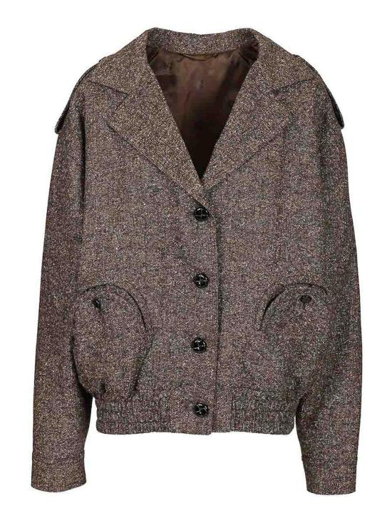 26FW 블레이즈 봄버 자켓 JKCHA01OSRSMW02 Brown