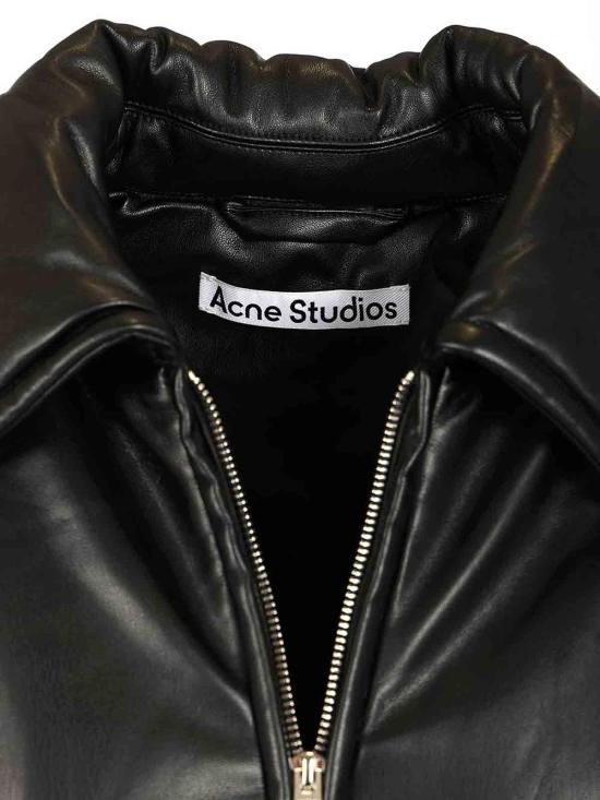 26FW 아크네 스튜디오 봄버 자켓 A90660900 Black - ACNE STUDIOS