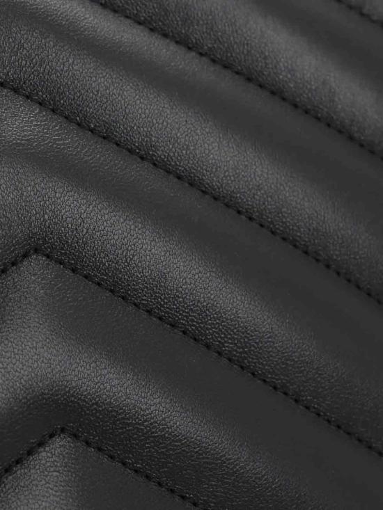 26SS 생로랑 루루 라지 마틀라세 램스킨 숄더백 803541AAEAX1000 Black - SAINT LAURENT