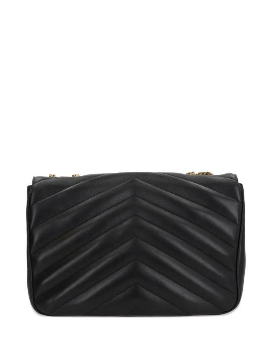 26SS 생로랑 루루 라지 마틀라세 램스킨 숄더백 803541AAEAX1000 Black - SAINT LAURENT