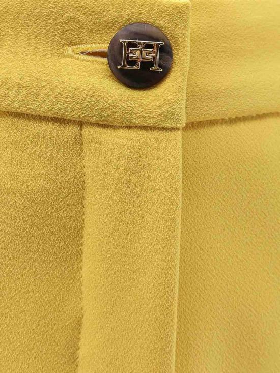  엘리자베타프랜치 숏팬츠 SH00961E2EV4 Light Yellow - ELISABETTA FRANCHI