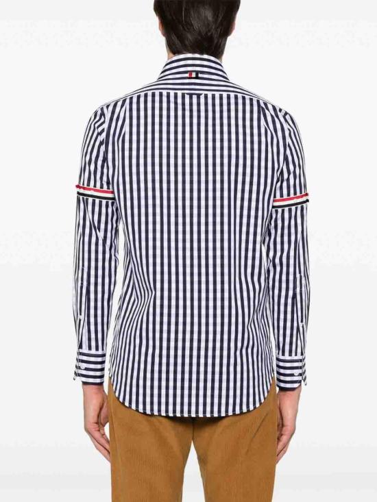  톰브라운 셔츠 MWL301OF0998415 Dark Blue - THOM BROWNE