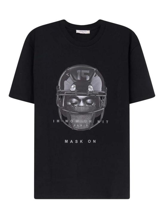 25FW 이놈어닛 반팔 티셔츠 NUW25228009 Black