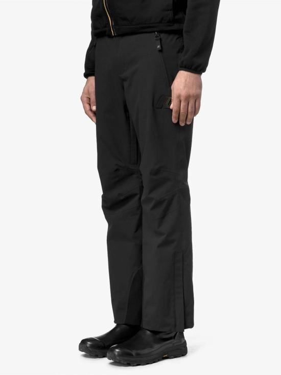 25FW 까웨 스트레이트 팬츠 K6126VWUOMOUSY Black - K-WAY