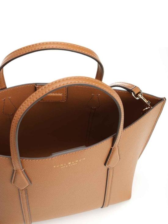 26SS 토리버치 페리 스몰 토트백 177252200 Brown - TORY BURCH