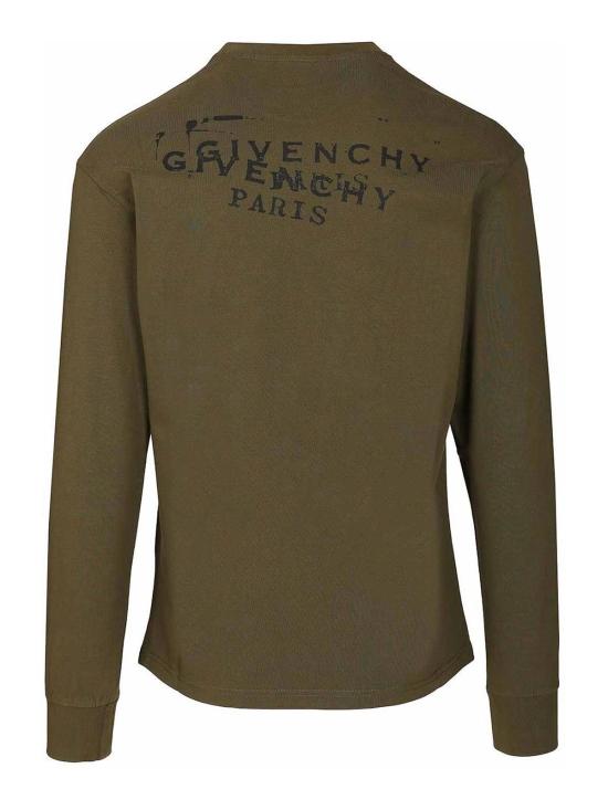 26SS 지방시 반팔 티셔츠 BM71MH3YSA305 Green - GIVENCHY