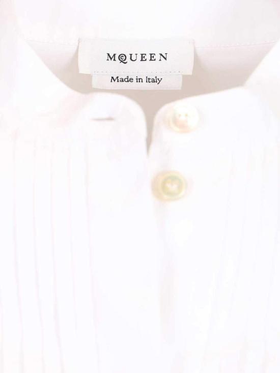 26SS 알렉산더 맥퀸 셔츠 848071QAABS9000 White - ALEXANDER MCQUEEN