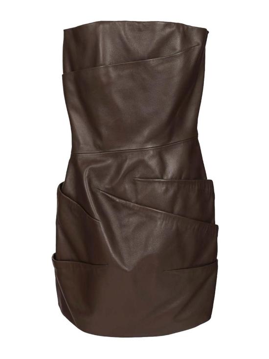 25FW 디 아티코 미디 스커트 251WCA00361LBT128AA204 Brown